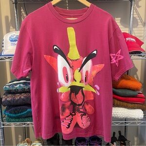 Marc Jacobs Heaven Angry Strawberry T Shirt Graphic Print Men's Size X-LARGE